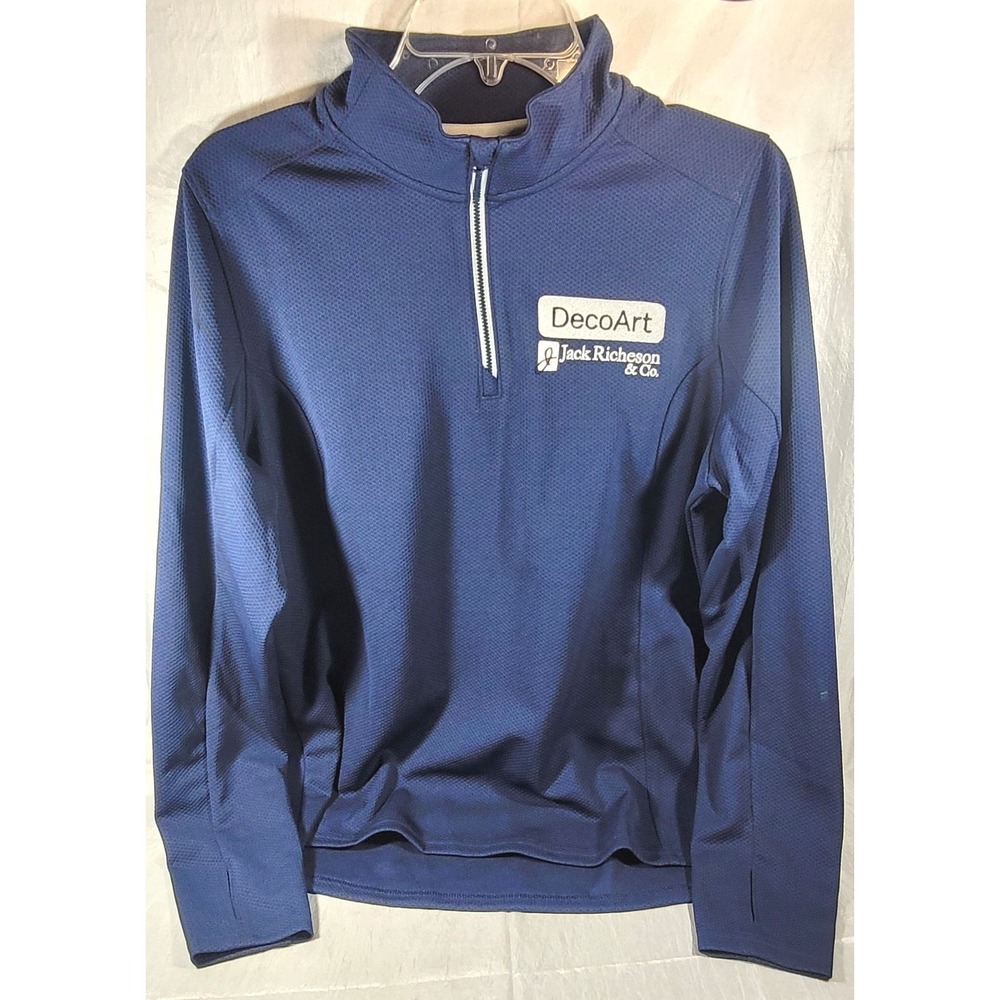 Sport-Tek LST860 Women's Textured 1/4 Zip Pullover - DecoArt Jack Richeson - L